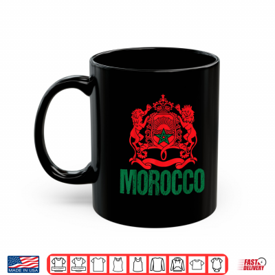 Morocco Football Soccer World 2026 Flag Design Outfit Shirt 3 Mug Morocco Football Soccer World 2026 Flag Design Outfit Shirt
