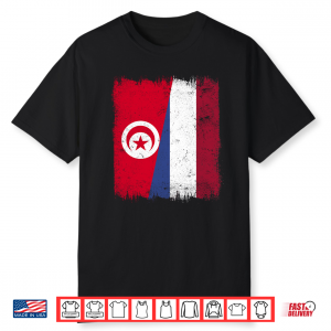 Tunisia Netherlands Flag   Tunisian Dutch Roots Performance Shirt