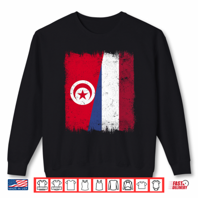 Sweatshirt Tunisia Netherlands Flag Tunisian Dutch Roots Performance Shirt