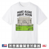 Funny Make Algae Great Again Lincoln Reflecting Pool Frog Shirt