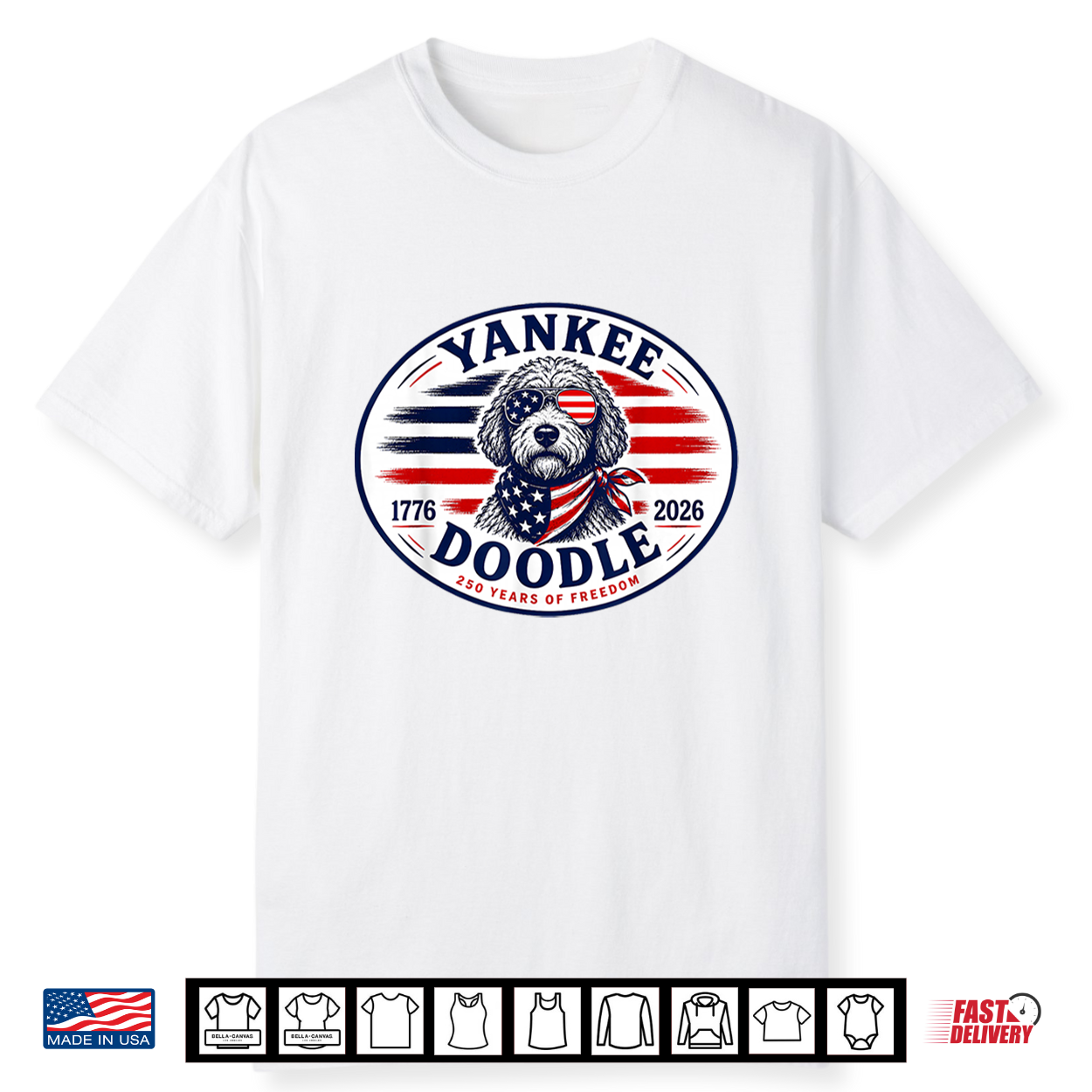 Yankee Doodle Dog 4Th Of July Shirt Yankee Doodle Dog 4Th Of July Shirt