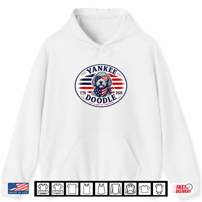 Yankee Doodle Dog 4Th Of July Shirt 1 Hoodie Yankee Doodle Dog 4th of July Shirt
