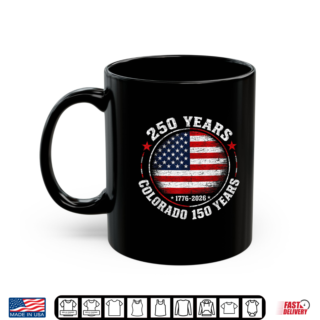 America 250 Colorado 150 Years American Flag 4Th Of July Shirt America 250 Colorado 150 Years American Flag 4Th Of July Shirt
