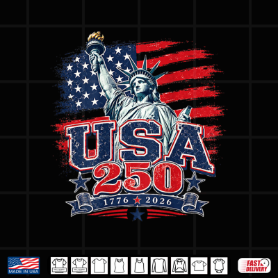 Design 250 Years 1776 2026 250th Birthday 4th of July Shirt