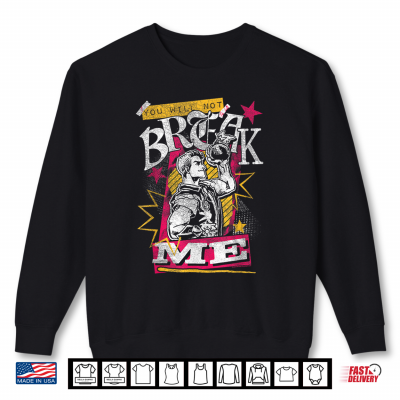 Dcc You Will Not Break Me Distressed Carl Scrapbook Graphic Shirt 2 Sweatshirt DCC You Will Not Break Me Distressed Carl Scrapbook Graphic Shirt