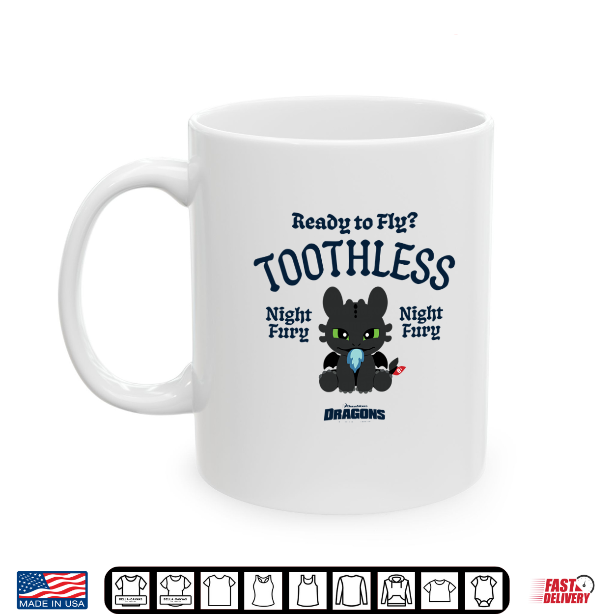 Dreamworks Dragons Toothless Ready To Fly Shirt Dreamworks Dragons Toothless Ready To Fly Shirt