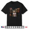 Funny Patriotic Smoking Cat Fireworks 4Th Of July Usa Flag Shirt