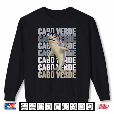 Kids Cabo Verde Shark Mindelo Boys Favorite Roots Dad Mom Shirt 2 Sweatshirt Kids Cabo Verde Shark Mindelo Boys Favorite Roots Dad Mom Shirt