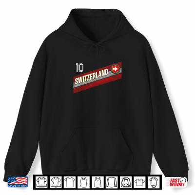 Retro Switzerland Flag Swiss Pride Shirt 1 Hoodie Retro Switzerland Flag Swiss Pride Shirt