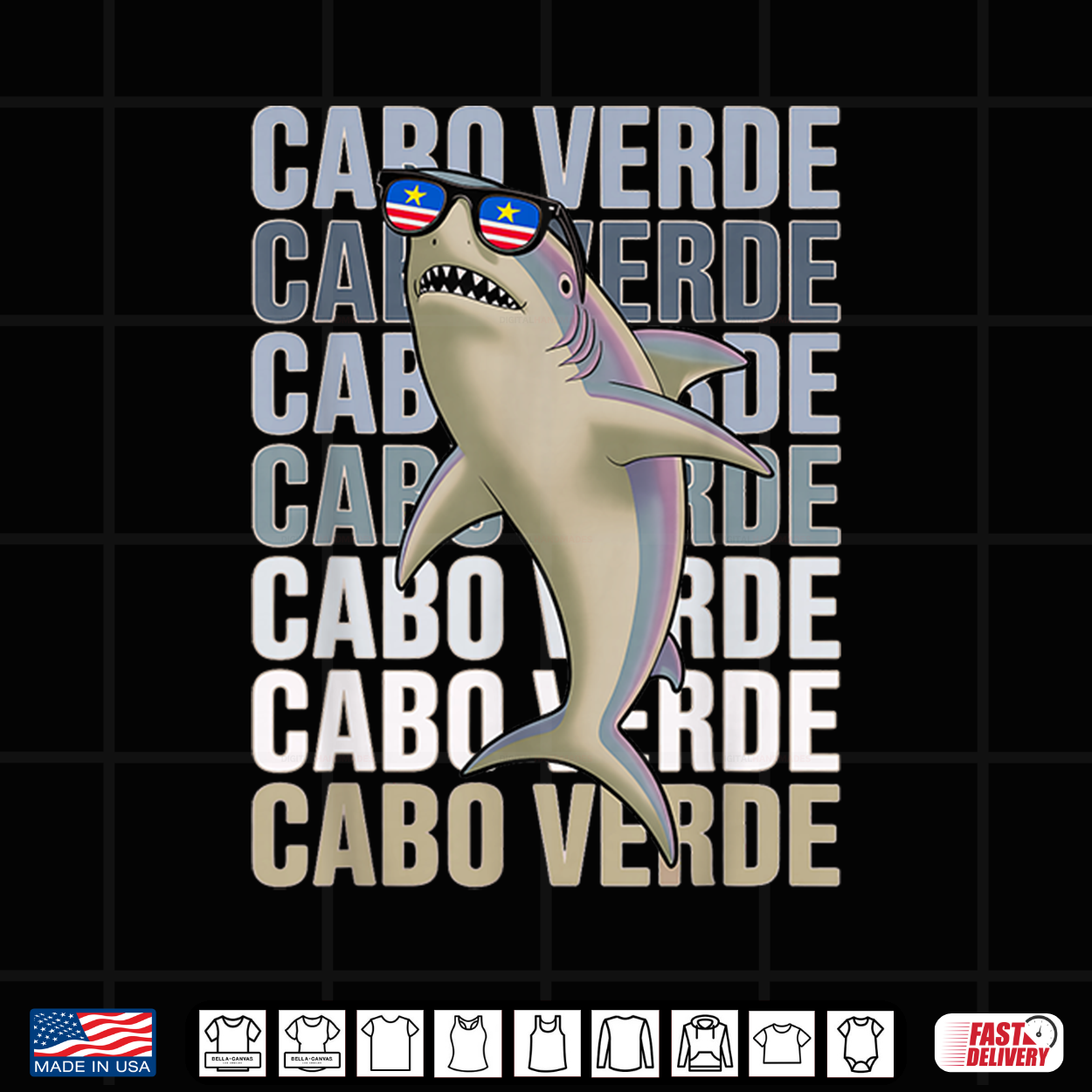Kids Cabo Verde Shark Mindelo Boys Favorite Roots Dad Mom Shirt Kids Cabo Verde Shark Mindelo Boys Favorite Roots Dad Mom Shirt