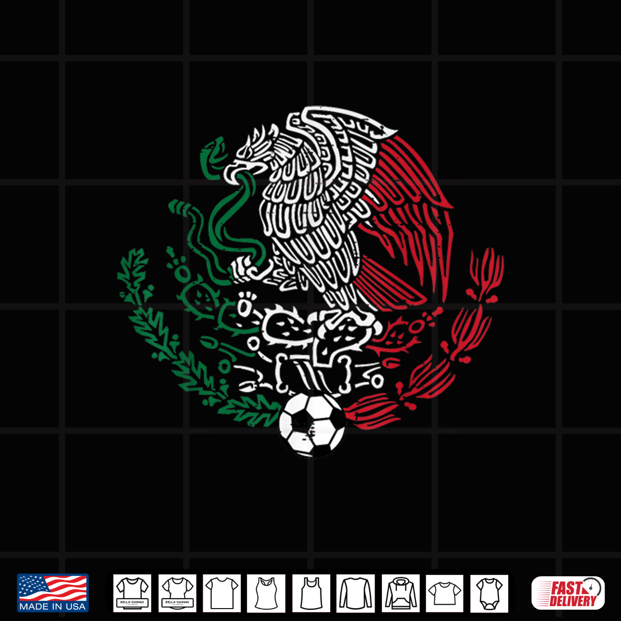 Mexico Mexican Eagle Men Women Boys Girls Kids Shirt Mexico Mexican Eagle Men Women Boys Girls Kids Shirt