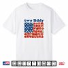 Two Fiddy Funny American Flag 4Th Of July Girls Women Shirt