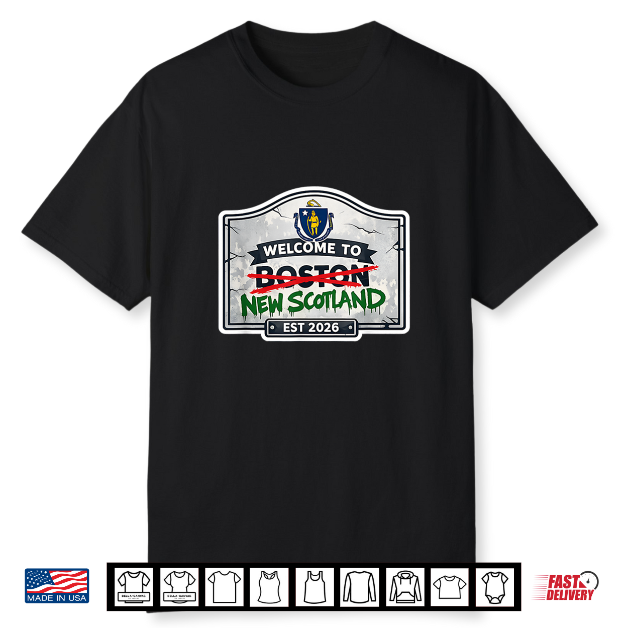 Welcome To Boston New Scotland Shirt Welcome To Boston New Scotland Shirt
