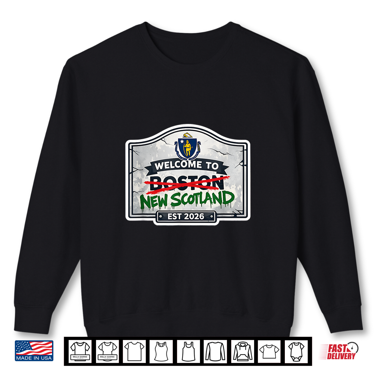 Welcome To Boston New Scotland Shirt Welcome To Boston New Scotland Shirt
