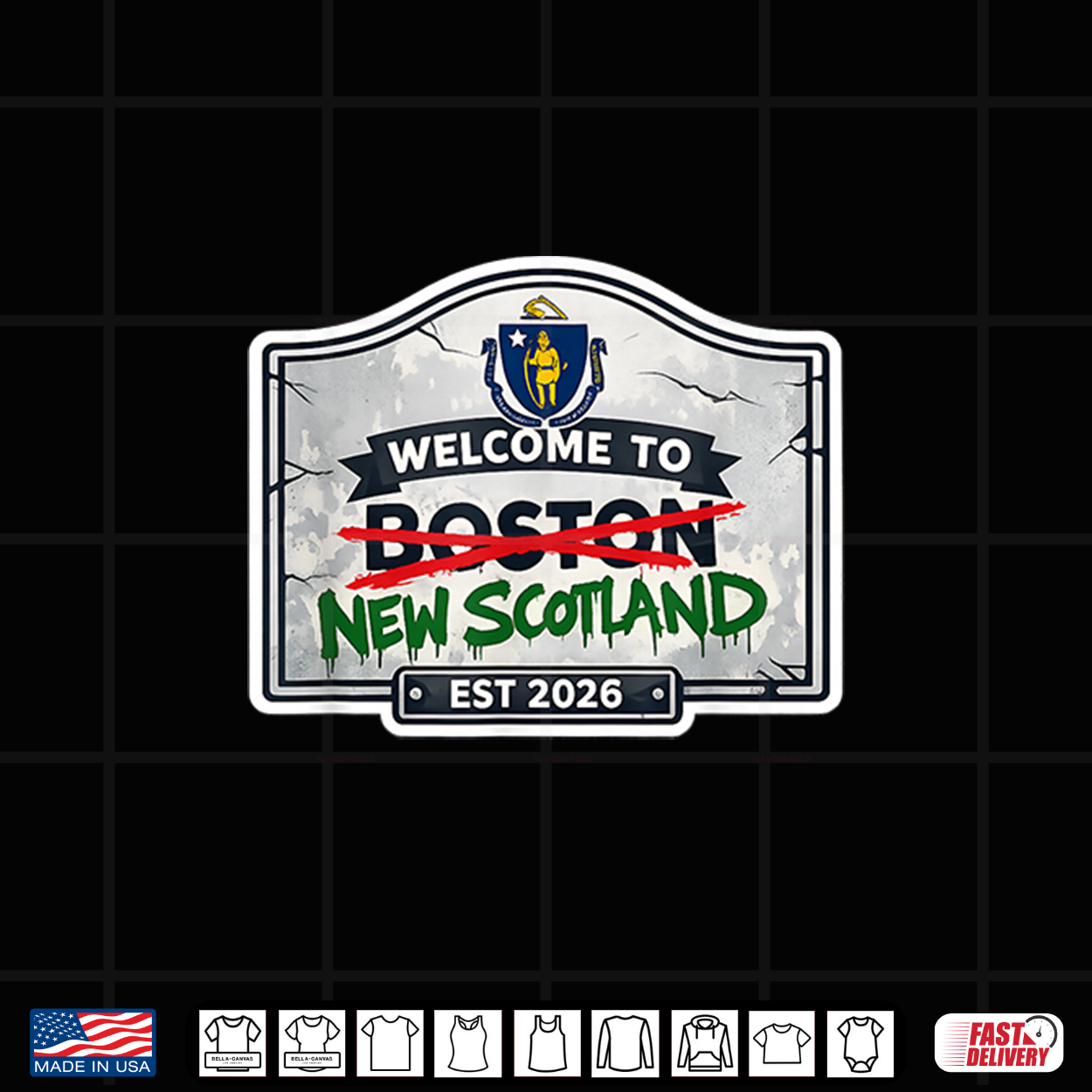 Welcome To Boston New Scotland Shirt Welcome To Boston New Scotland Shirt