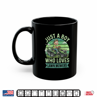 Funny Lawn Mowing Boys Kids Lawn Mower Gardening Shirt 3 Mug Funny Lawn Mowing Boys Kids Lawn Mower Gardening Shirt