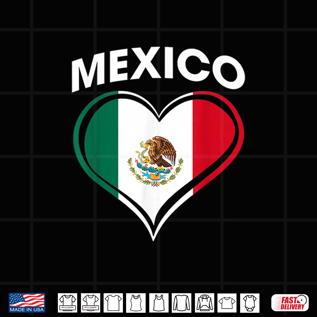 Mexico Mexican Flag Heart Mexican Pride Men Women Kids Shirt Mexico Mexican Flag Heart Mexican Pride Men Women Kids Shirt