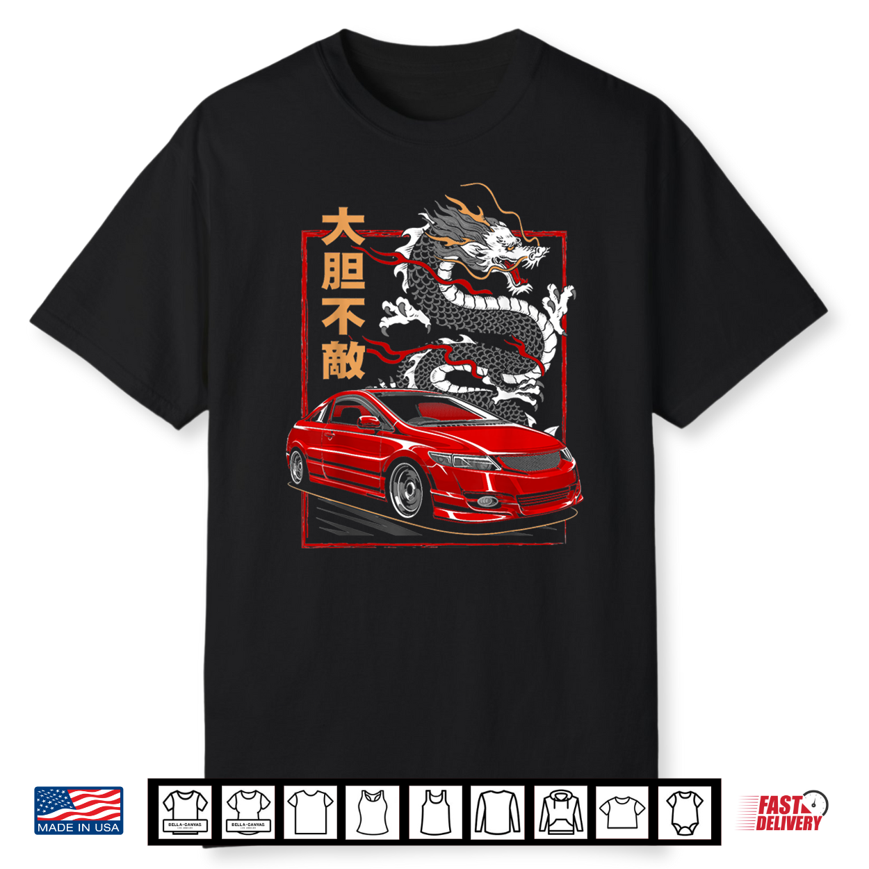 Civic Si Sport Car Red Jdm Cars Shirt Civic Si Sport Car Red Jdm Cars Shirt