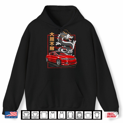 Civic Si Sport Car Red Jdm Cars Shirt 1 Hoodie Civic Si Sport Car Red JDM Cars Shirt