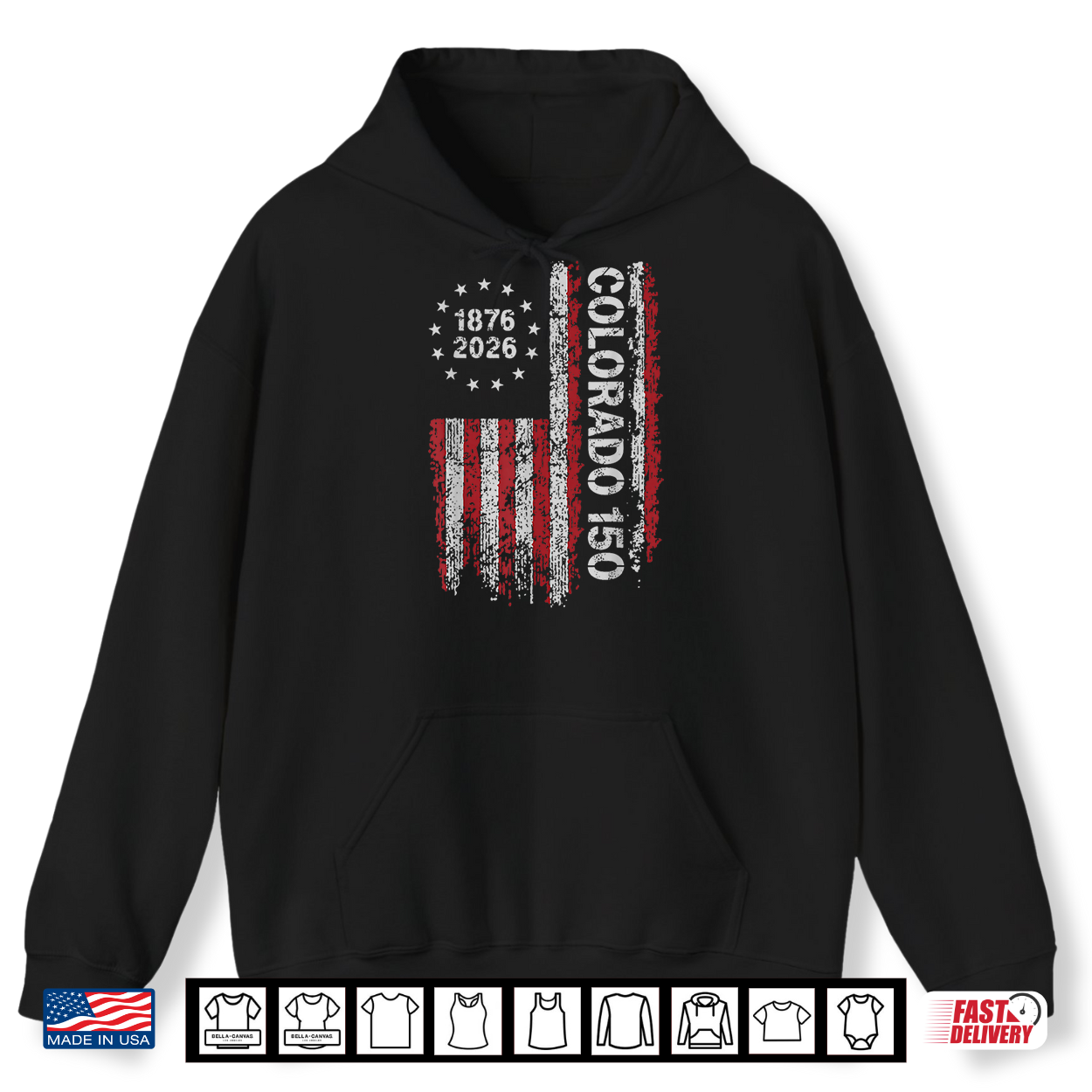 Colorado 150 Years American Flag 4Th Of July America Shirt Colorado 150 Years American Flag 4Th Of July America Shirt