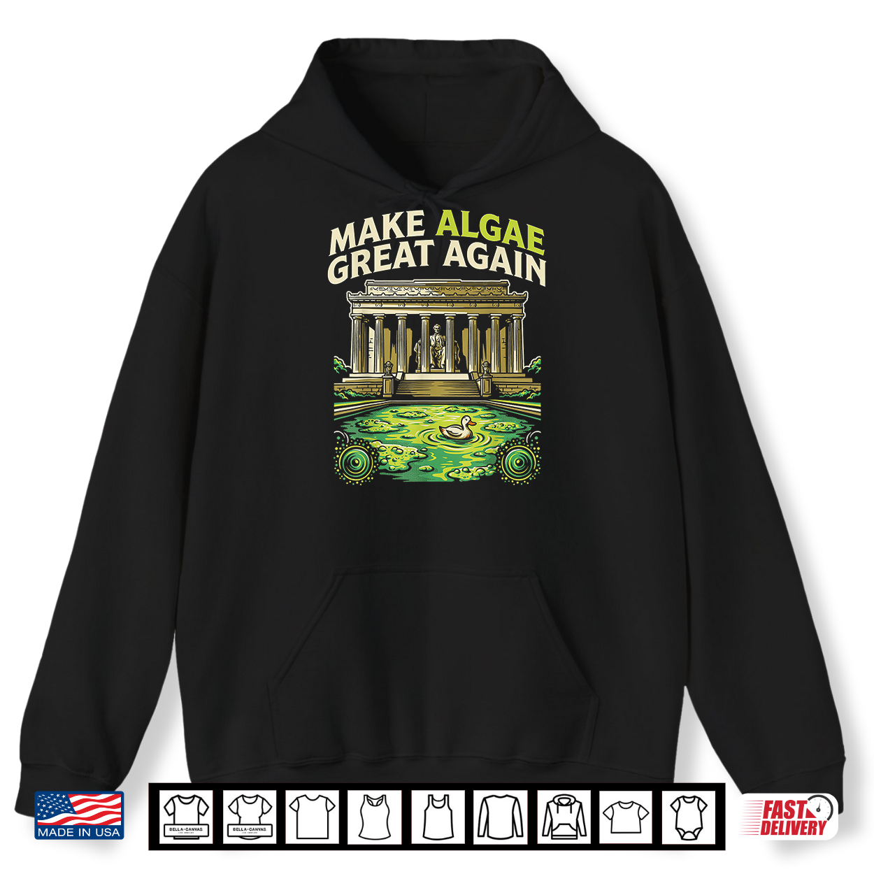 Funny Make Algae Great Again Lincoln Reflecting Pool Midterm Shirt Funny Make Algae Great Again Lincoln Reflecting Pool Midterm Shirt