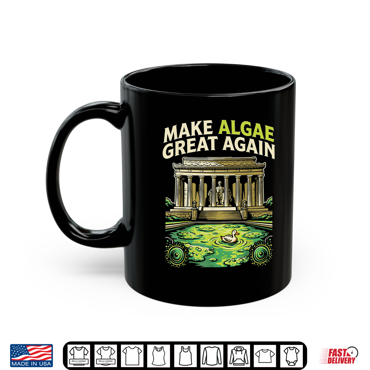 Funny Make Algae Great Again Lincoln Reflecting Pool Midterm Shirt Funny Make Algae Great Again Lincoln Reflecting Pool Midterm Shirt