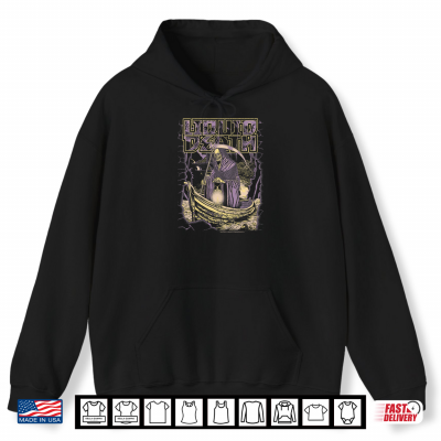 Hoodie Liquid Death River Styx Reaper Scene Heavy Metal Water Premium Tri Blend Shirt