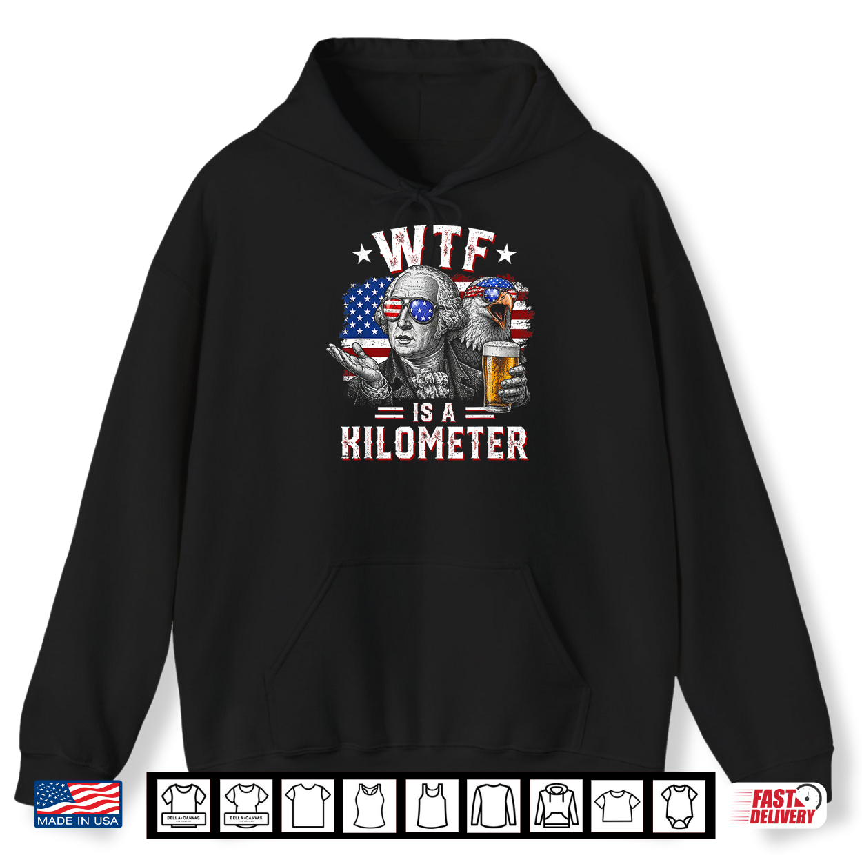 Wtf Is A Kilometer Funny 4Th Of July Usa Founding Father Shirt Wtf Is A Kilometer Funny 4Th Of July Usa Founding Father Shirt