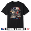 Bass Fishing 250 Years America 250Th Anniversary Usa Shirt