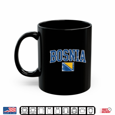 Mug Bosnia Flag Country Bosna Bosnian Roots Flag Bosnia Shirt 1