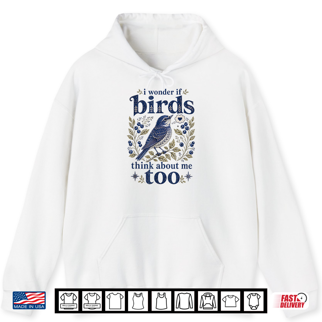 Cute Funny I Wonder If Birds Think About Me Too Teachers Shirt Cute Funny I Wonder If Birds Think About Me Too Teachers Shirt