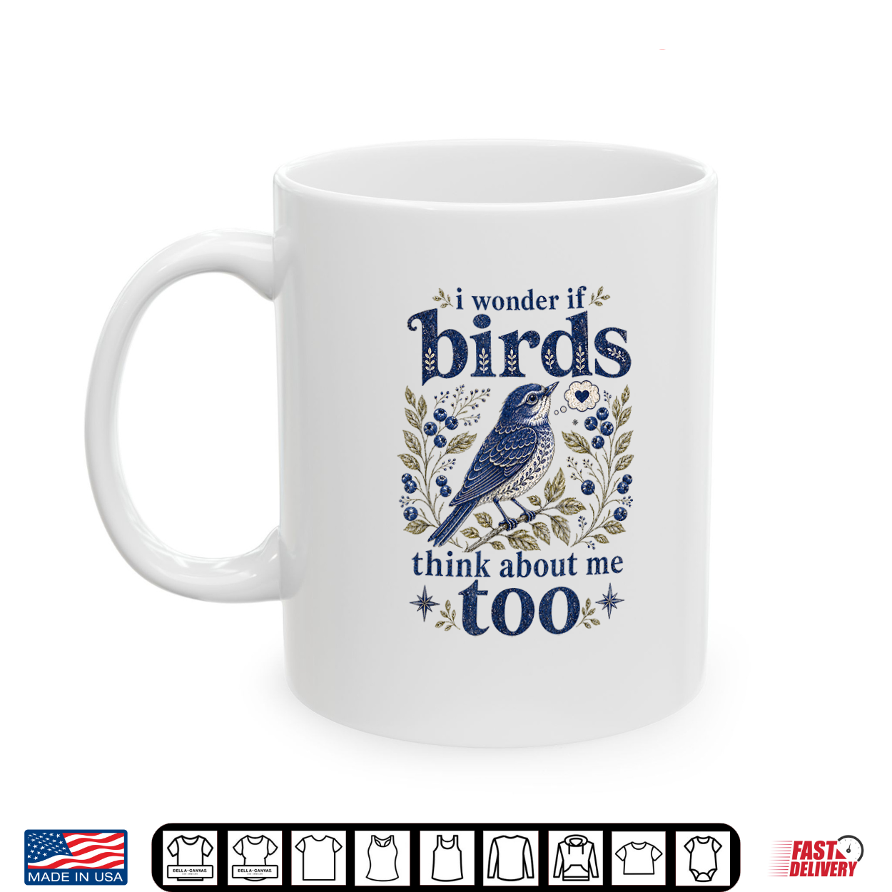 Cute Funny I Wonder If Birds Think About Me Too Teachers Shirt Cute Funny I Wonder If Birds Think About Me Too Teachers Shirt