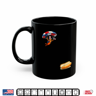 Mug Hotdog Freedom Dive Hot Dog Jumping Into Bun Sausage BBQ Shirt 1