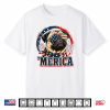 Merica Pug Patriotic Dog 4Th Of July Funny Dog Lover Shirt