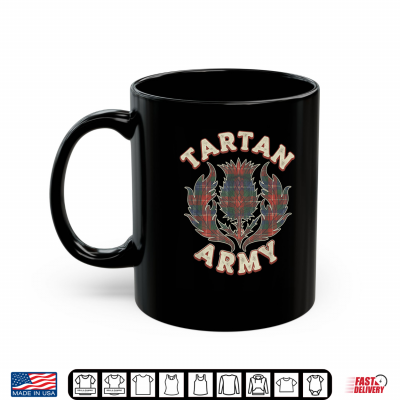 Mug Scottish Tartan s Tartan Army Thistle Emblem Scotland Shirt 1