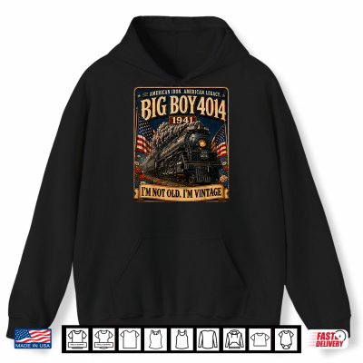 Hoodie Big Boy 4014 Im Not Old. Im Vintage Gifts for Men Boys Shirt