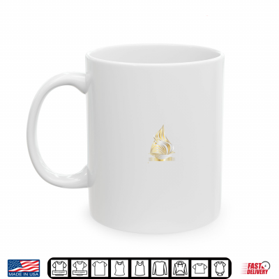 Mug Golden Sailboat Harmony Art Premium Tri Blend Shirt