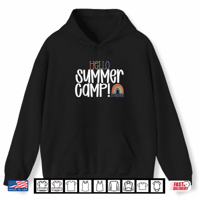 Hoodie Hello Summer Camp Shirt