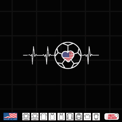 Design Heartbeat USA Men Women Kids Shirt