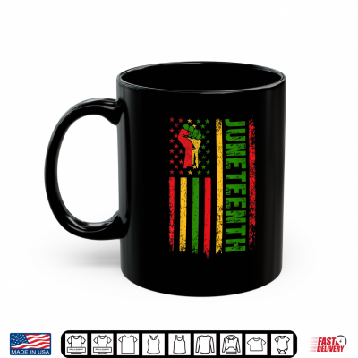 Mug Juneteenth 1865 African American Flag Celebration Tee Shirt