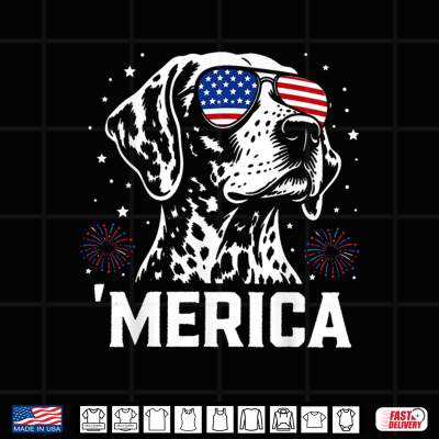 Merica Patriotic German Shorthaired Pointer 4Th Of July Shirt 4 Design Merica Patriotic German Shorthaired Pointer 4th of July Shirt