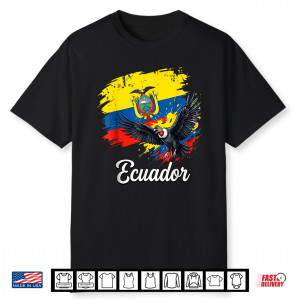 Ecuador Flag Andean Condor National Symbol Shirt