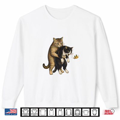 Sweatshirt Cat Shirt for Cat Lovers Funny Cats Heimlich Shirt