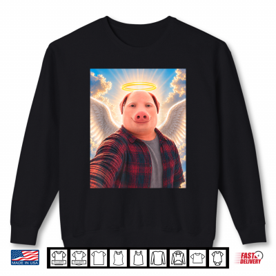 Sweatshirt Angel John Pork Funny is Calling Phone tee Shirt Brainrot Shirt