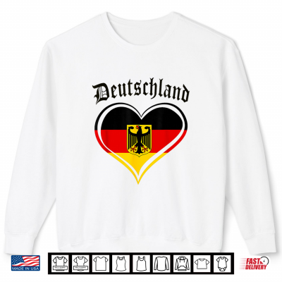 Sweatshirt Deutschland Flag Eagle German Flag Heritage Pride Men Women Shirt