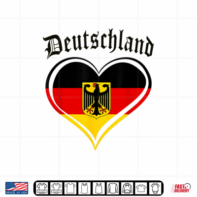 Design Deutschland Flag Eagle German Flag Heritage Pride Men Women Shirt