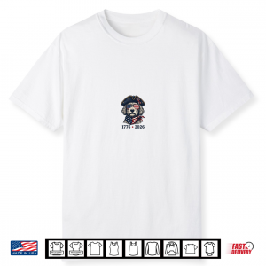 Patriotic Goldendoodle Yankee Doodle Dog 4Th Of July Shirt