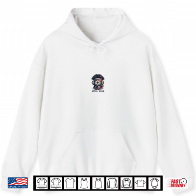 Hoodie Patriotic Goldendoodle Yankee Doodle Dog 4th of July Shirt