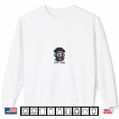 Sweatshirt Patriotic Goldendoodle Yankee Doodle Dog 4th of July Shirt