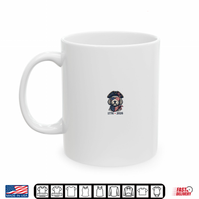 Mug Patriotic Goldendoodle Yankee Doodle Dog 4th of July Shirt
